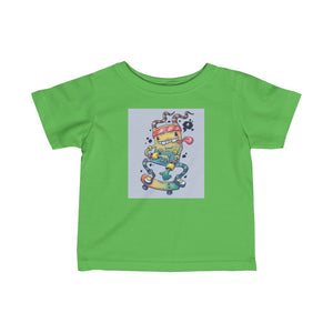 Monster Skateboard Infant Tee