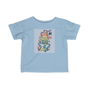 Monster Skateboard Infant Tee