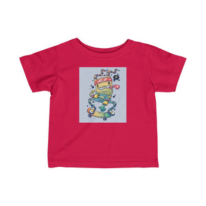 Monster Skateboard Infant Tee