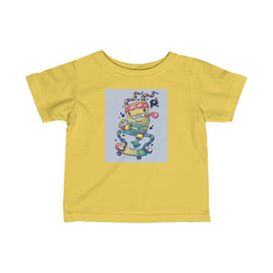 Monster Skateboard Infant Tee