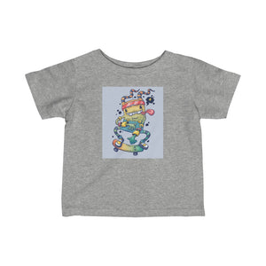 Monster Skateboard Infant Tee