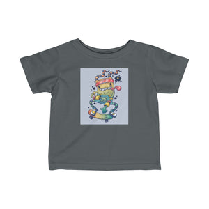 Monster Skateboard Infant Tee